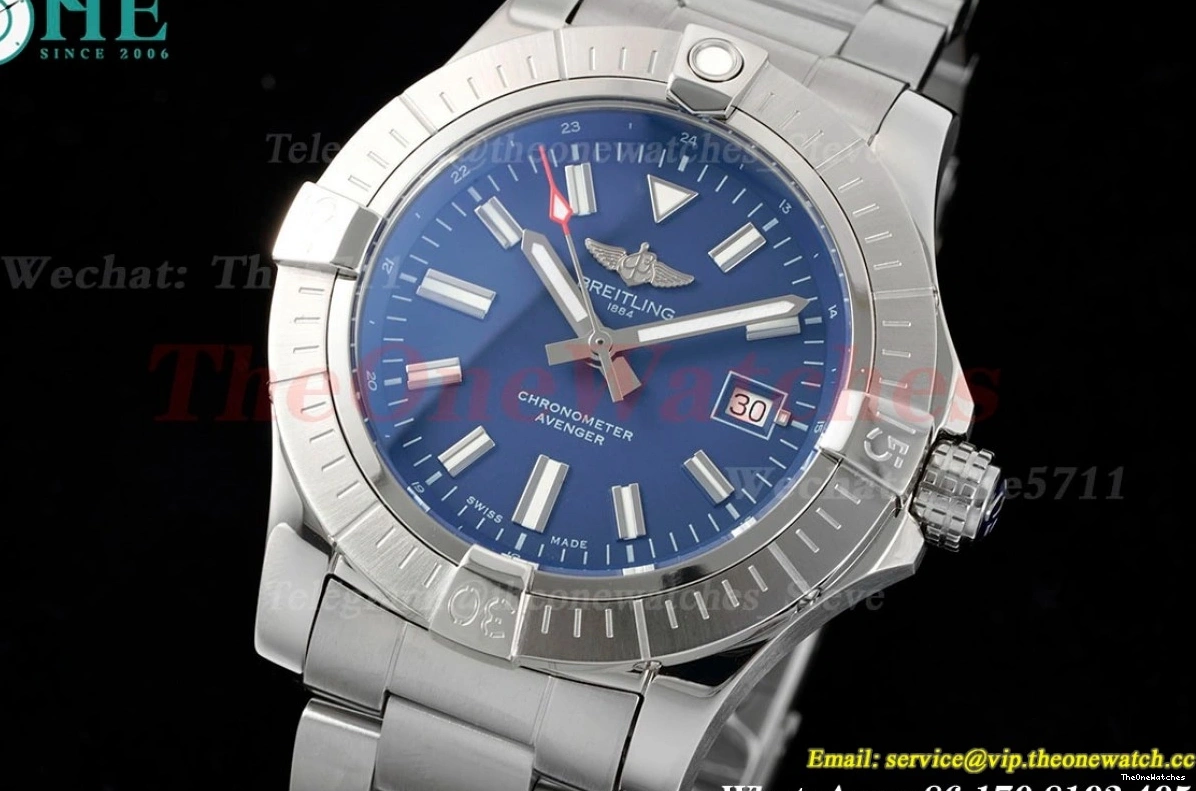 Blue A2824 Stk SS 43mm SS TF Avenger 0210